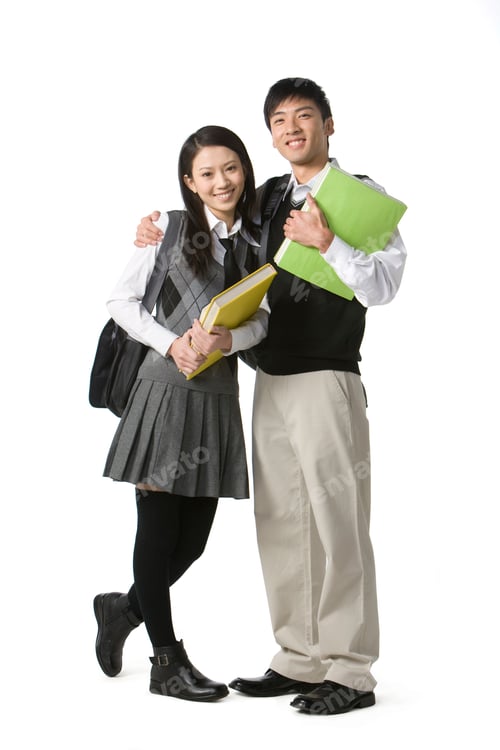 Preview: Students with bookbags