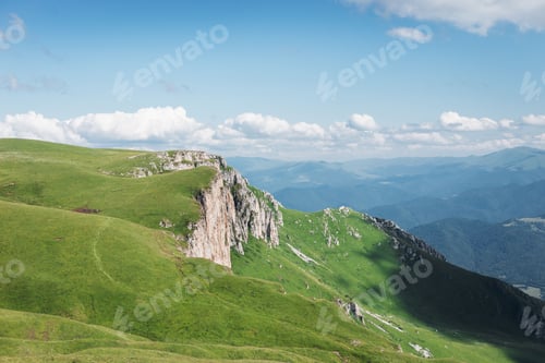 Preview: Beautiful mountains of Armenia on a cloudy day
