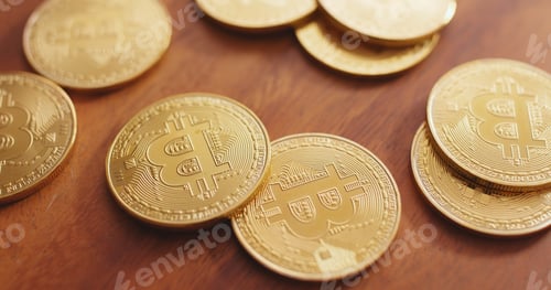 Preview: Stack of Bitcoin