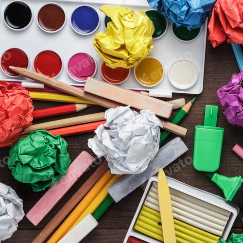 Preview: School Supplies On The Table