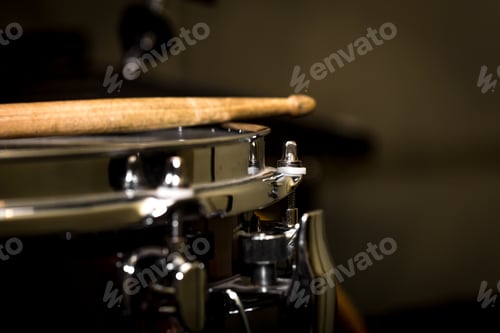 Preview: stick on a snare drum