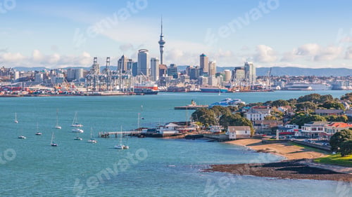 Preview: Devonport and Auckland City Skyline