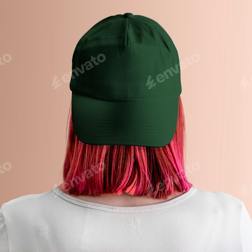 Preview: Baseball cap, blank design unisex apparel
