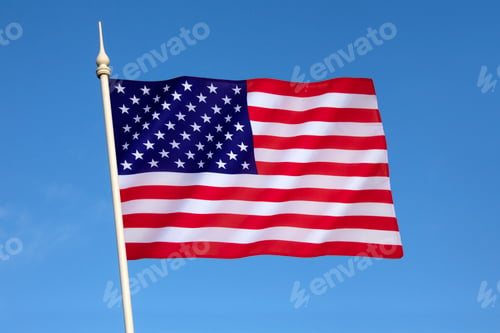 Preview: Flag of the USA - Stars and Stripes