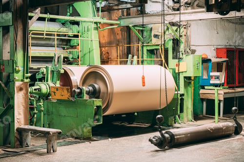 Preview: Paper Cutting Machine At Paper Mill
