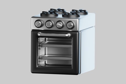 Preview: Vintage style stove top oven
