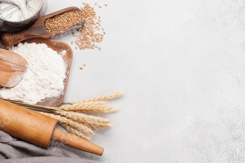 Preview: Various bread ingredients