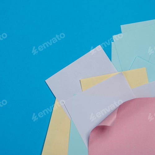 Preview: Colorful paper stickers