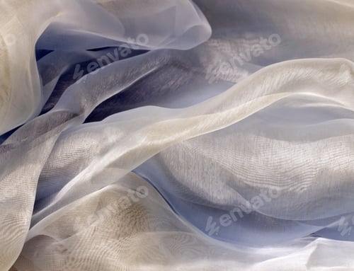 Preview: white satin textile background or texture