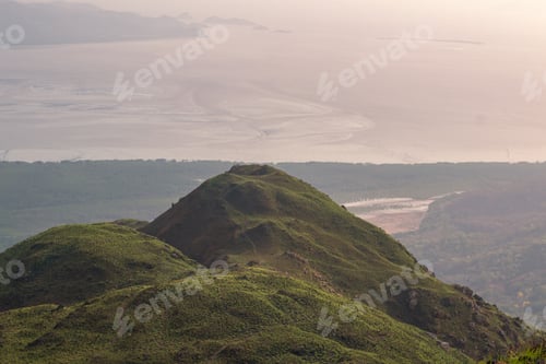 Preview: ocean view from a mountain