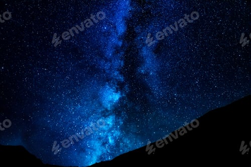 Preview: Milky way in the night sky