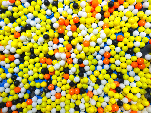 Preview: Multi-colored balls, bright, colorful