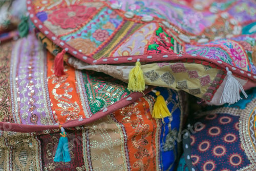 Preview: Arabic handmade embroidered cushions