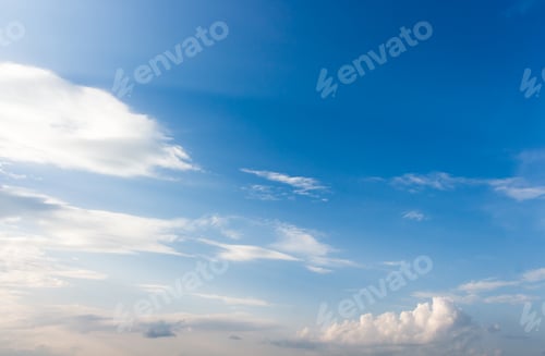 Preview: colorful dramatic sky with cloud at sunset.