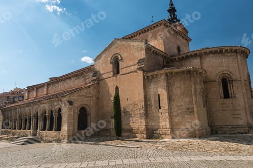 Preview: Segovia (Spain): church of San Millan