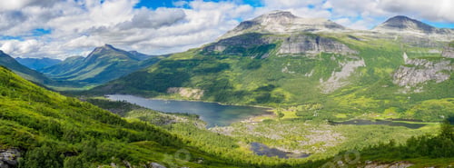 Preview: Innerdalsvatna Lake. Innerdalen mountain valley of Norway