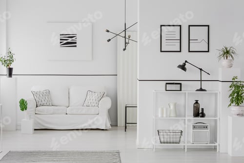 Preview: Black and white interior