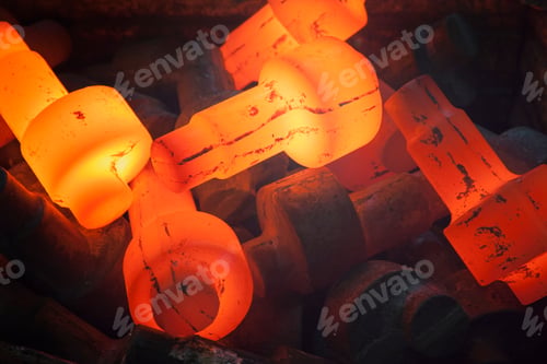 Preview: Red hot crank shafts for fluid pump