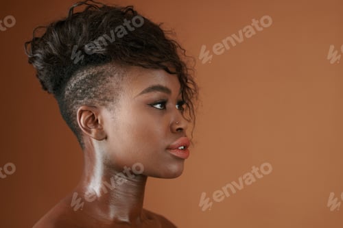 Preview: Black Woman with Modern Hairstyle