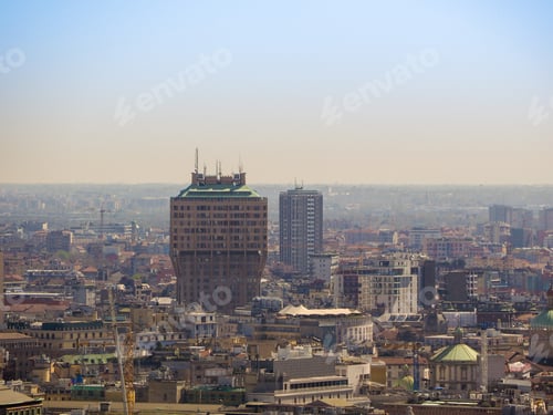 Preview: Milan aerial view
