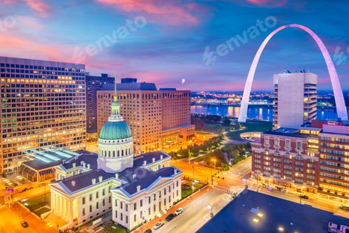 Preview: St. Louis, Missouri, USA Skyline