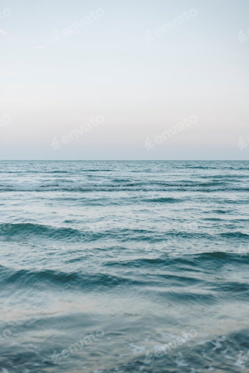 Preview: Waves on a wide blue sea