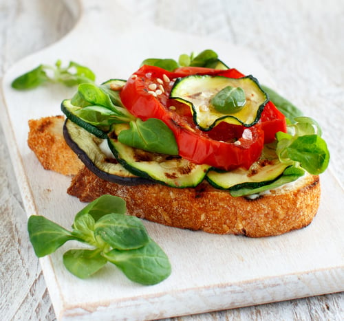 Preview: Sandwich with grilled vegetables