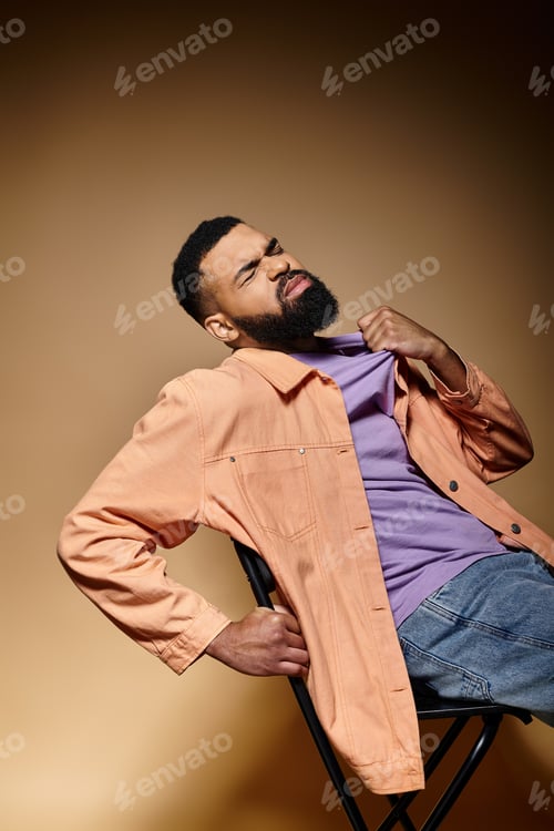 Preview: Confident Man In Chair