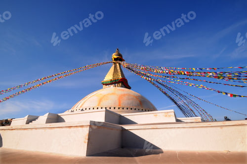 Preview: Boudhanath Stupa in Kathmandu, Nepal, UNESCO World Heritage Site.