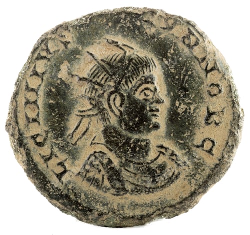 Preview: Ancient Roman copper coin of Emperor Licinius II