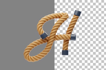 Preview: Rope H 3D Icon