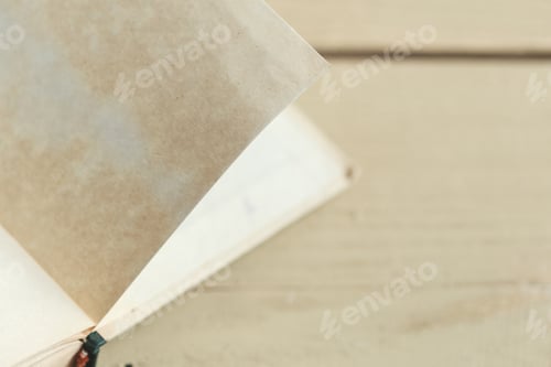 Preview: Composition with books on the table
