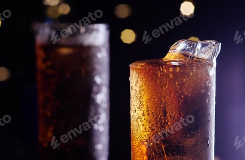 Preview: A glass of cold drink