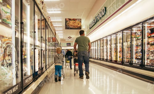 Preview: family shopping together.