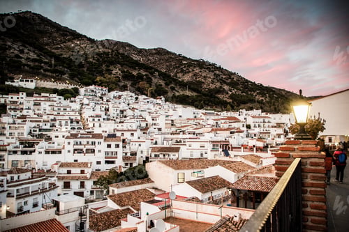 Preview: picturesque village of Mijas. Costa del Sol, Andalusia, Spain