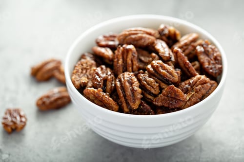 Preview: Caramelized or candied pecans