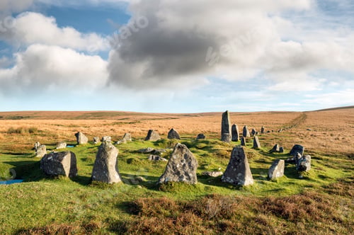 Preview: Dartmoor Stone Circle at Down Tor