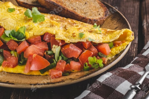 Preview: Vegetarian omelette