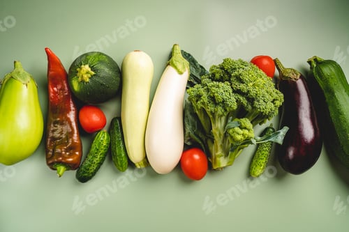 Preview: organic fresh vegetables