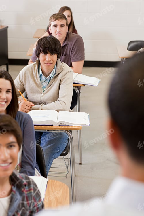 Preview: Students engaged in a classroom setting.