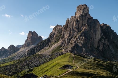 Preview: Sunset Over Passo Giau, Italian Dolomites