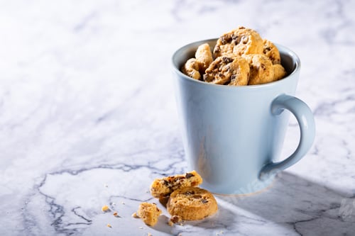 Preview: Pile of chocolate chip cookies