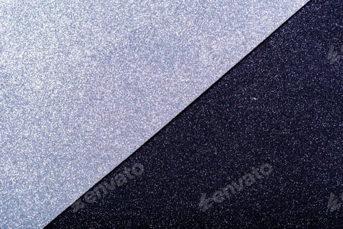 Preview: Silver and black wrapping paper background with a metallic sheen. Double color silvery black shiny
