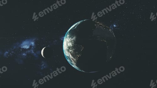 Preview: Earth and Moon in the Vastness of Space