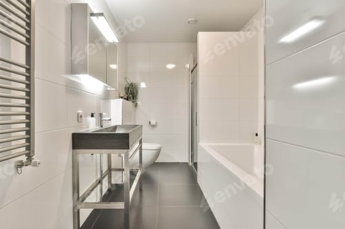 Preview: The interior of a cozy bathroom