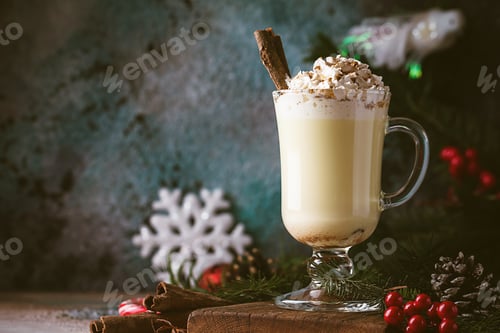 Preview: Traditional winter eggnog
