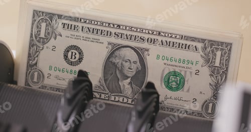Preview: Counter of money of usd