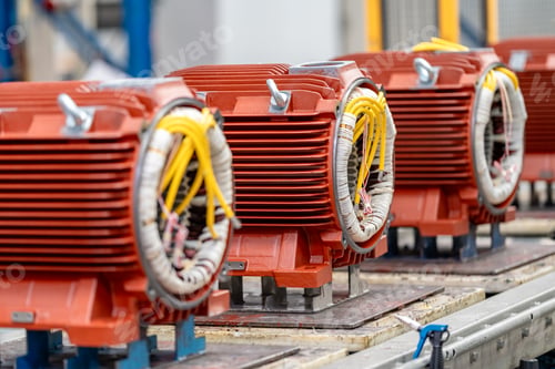 Preview: production of an electric motor in a factory