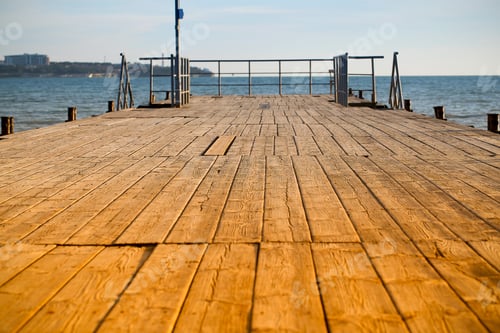 Preview: Wooden Pier On The Sea