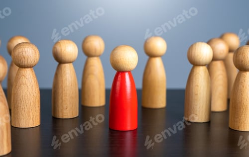 Preview: Standing out surrounded by a crowd.